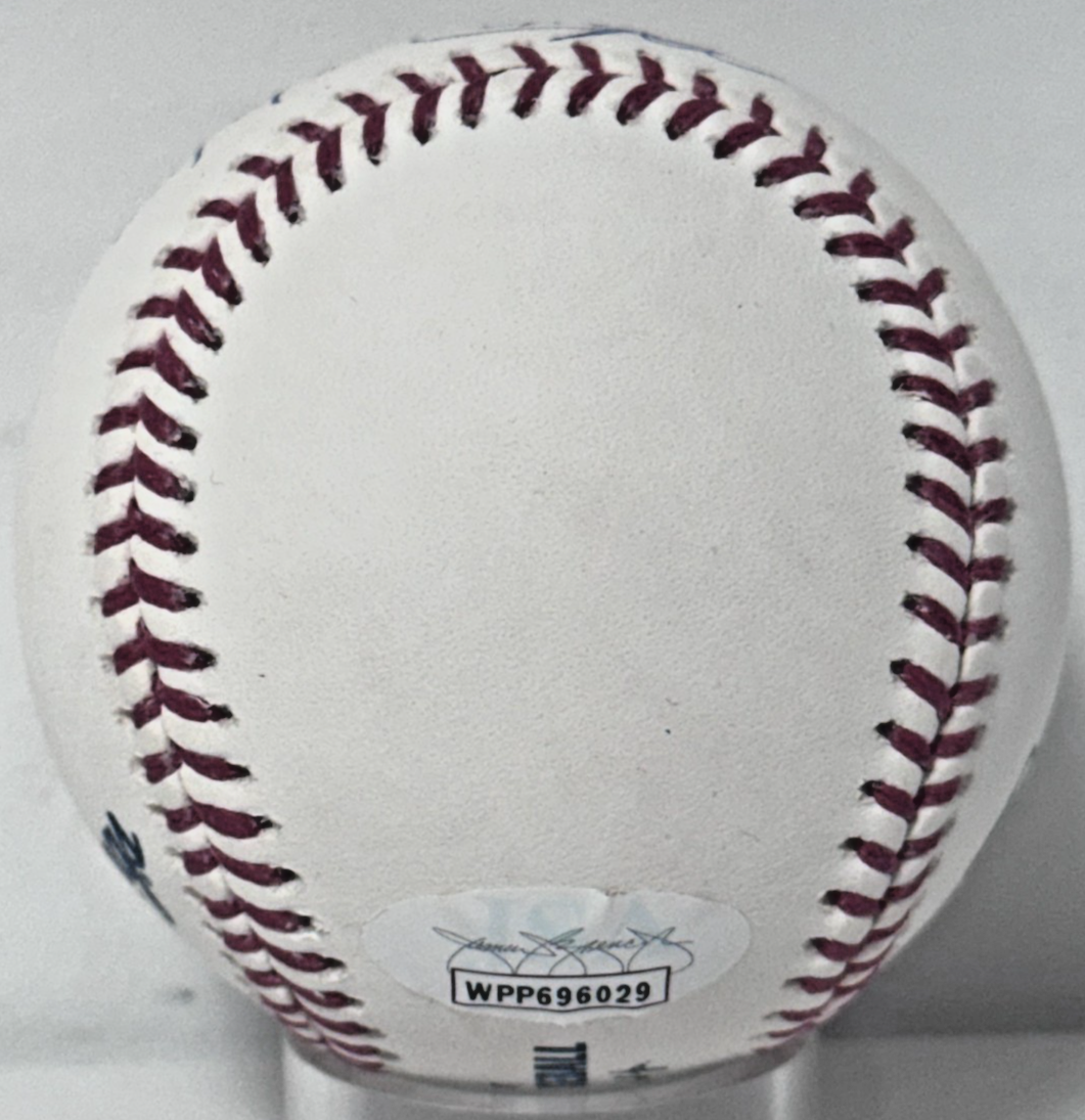 Bartolo Colon Signed Official Baseball Big Sexy 5/7/2016 HR Auto JSA COA NY Mets