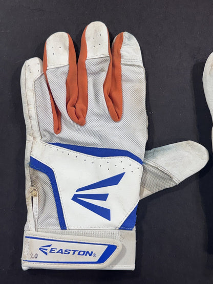 Pete Alonso Florida Gators Signed Worn Batting Gloves Auto Fanatics Mets Orioles