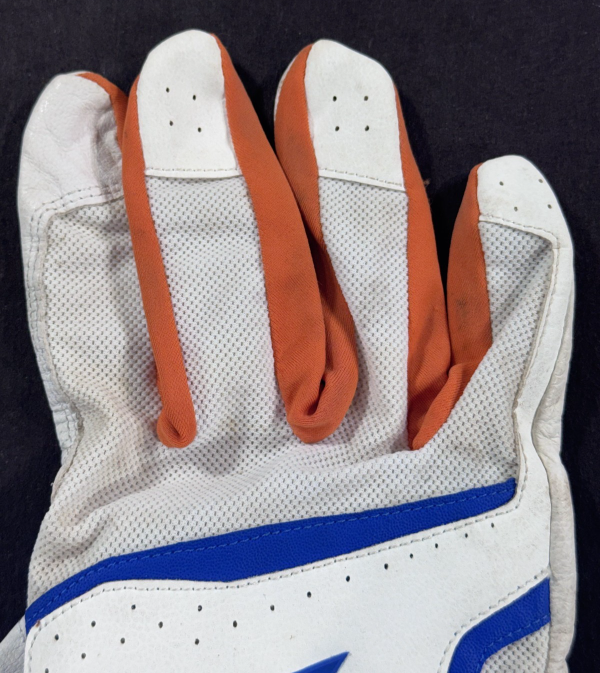 Pete Alonso Florida Gators Signed Worn Batting Gloves Auto Fanatics Mets Orioles