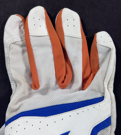 Pete Alonso Florida Gators Signed Worn Batting Gloves Auto Fanatics Mets Orioles