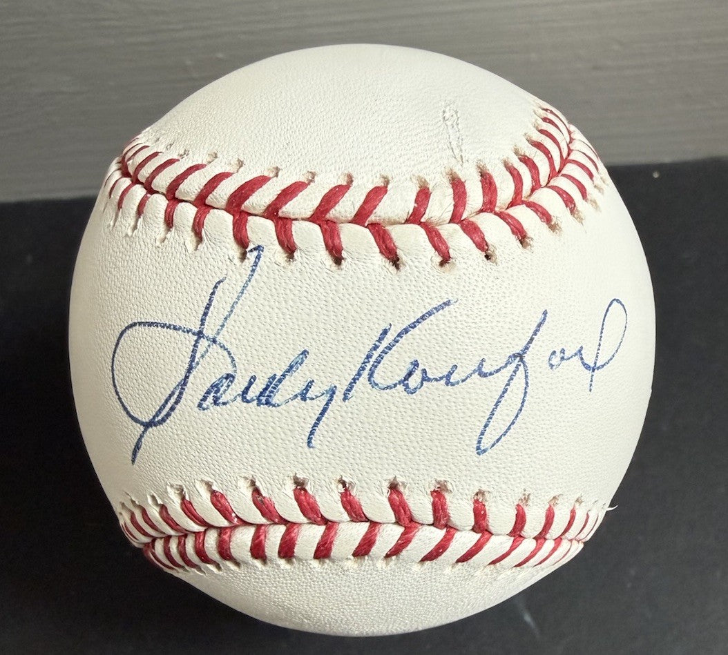 Sandy Koufax Signed Official MLB Witnessed Holo Baseball Auto Steiner OA Coa Hof