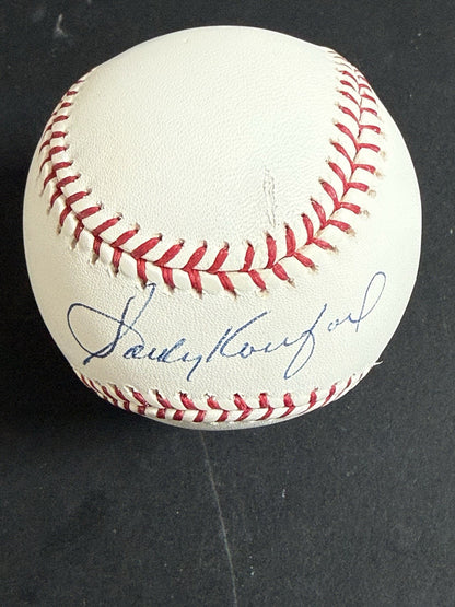 Sandy Koufax Signed Official MLB Witnessed Holo Baseball Auto Steiner OA Coa Hof