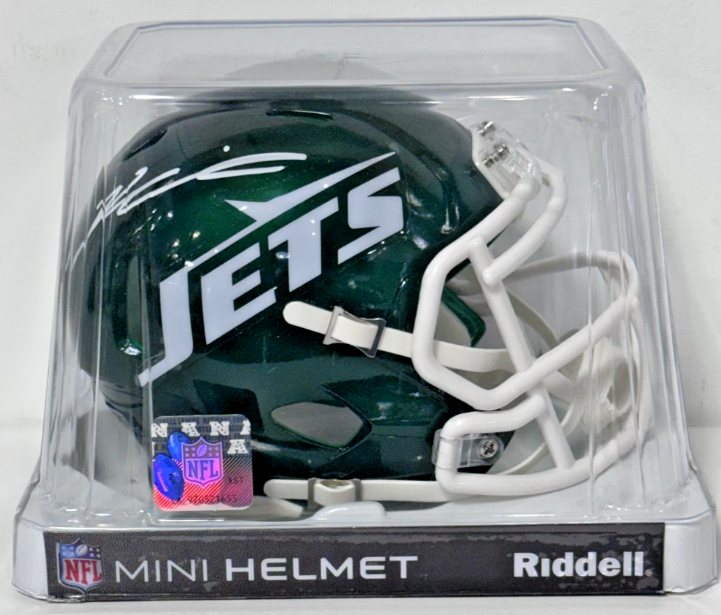 Kenyon Sadiq Signed Riddell Mini Helmet Rookie Auto Fanatics NY Jets 1st Rd Pick