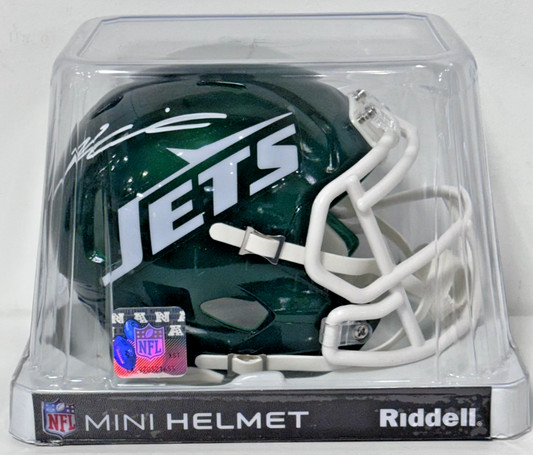 Kenyon Sadiq Signed Riddell Mini Helmet Rookie Auto Fanatics NY Jets 1st Rd Pick