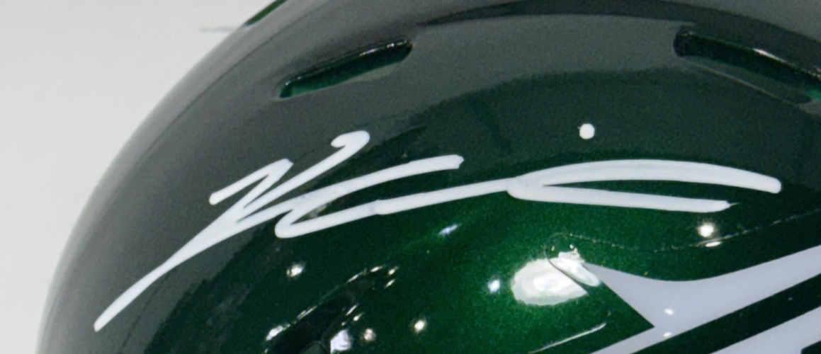 Kenyon Sadiq Signed Riddell Mini Helmet Rookie Auto Fanatics NY Jets 1st Rd Pick