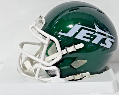 Kenyon Sadiq Signed Riddell Mini Helmet Rookie Auto Fanatics NY Jets 1st Rd Pick