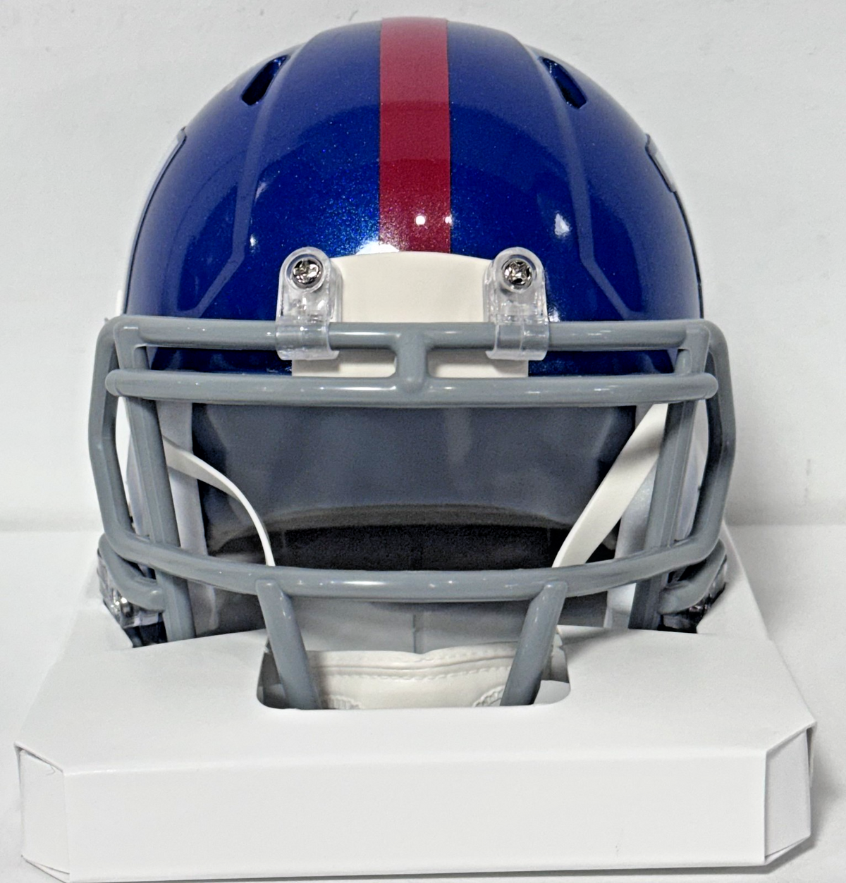 Cam Skattebo Signed Riddell Speed Mini Helmet Auto Fanatics COA NY Giants