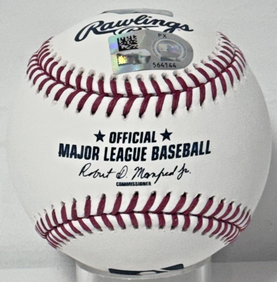 Nolan Mclean Signed Official Baseball MLB Debut Auto Fanatics MLB COA NY Mets
