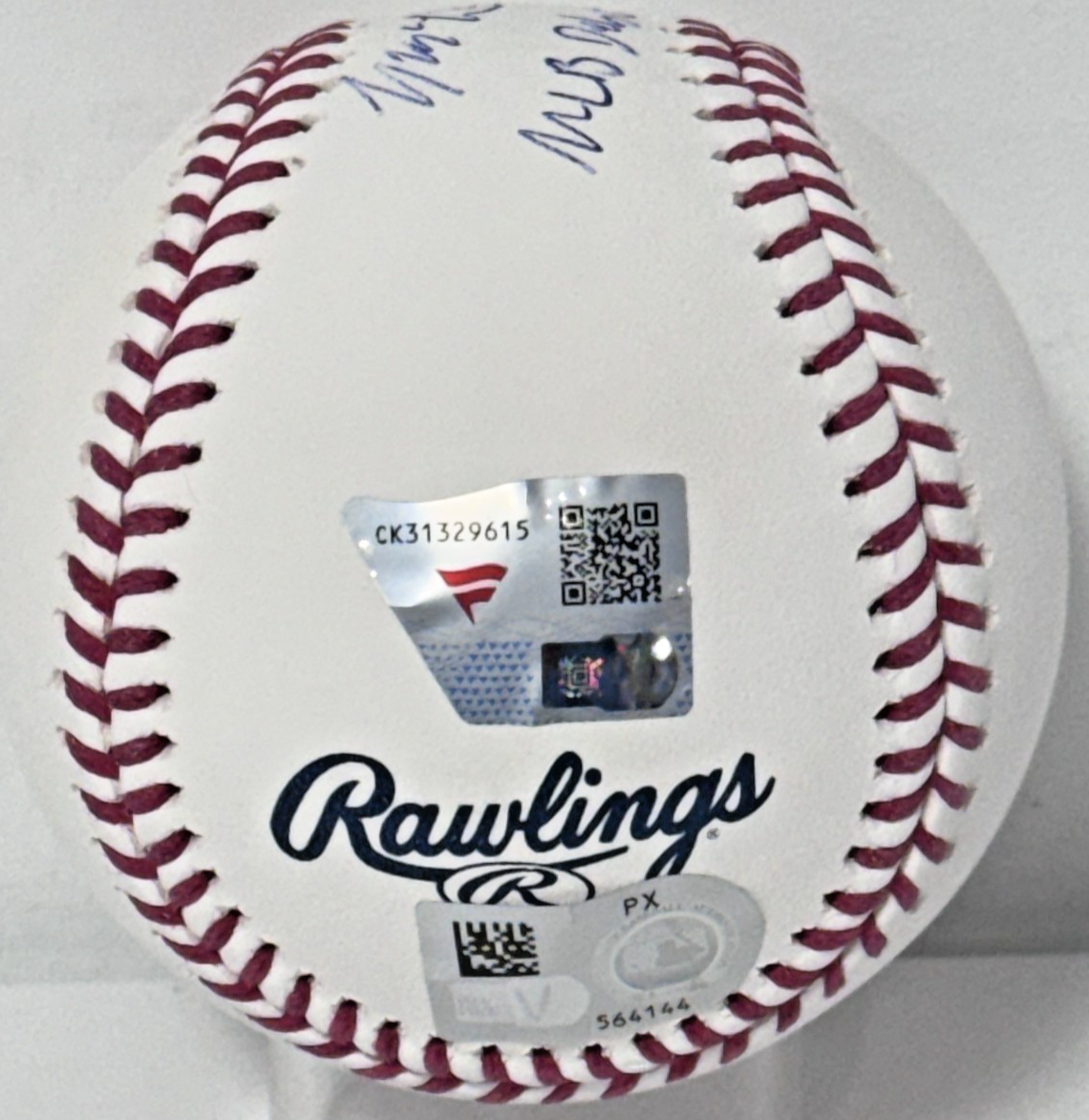 Nolan Mclean Signed Official Baseball MLB Debut Auto Fanatics MLB COA NY Mets