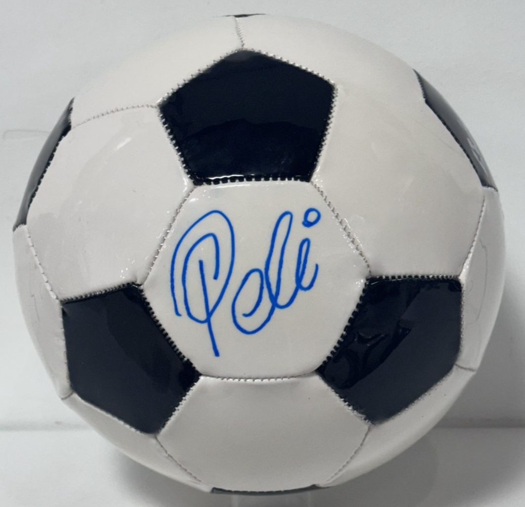 Pele Signed Baden Soccer Ball Auto PSA COA NY Cosmos