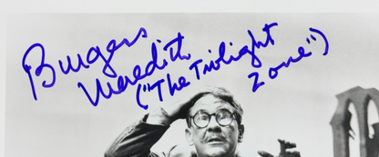 Burgess Meredith Signed 8x10 Photo The Twilight Zone Auto PSA COA Penguin