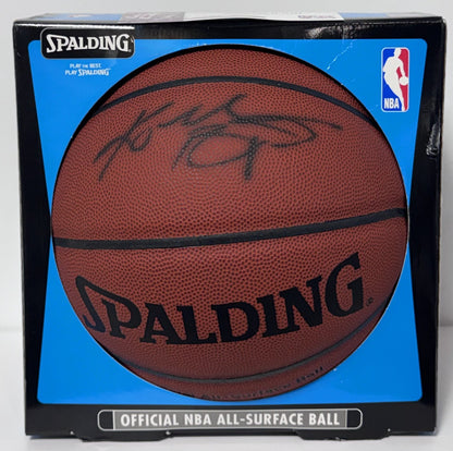 Kobe Bryant LA Lakers Signed NBA Spalding Basketball Full Auto PSA ITP COA HOF