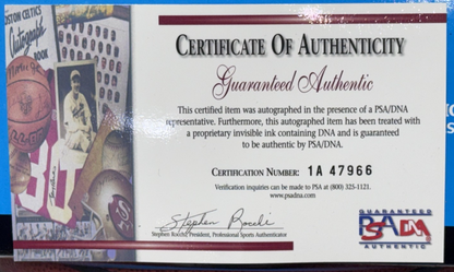 Kobe Bryant LA Lakers Signed NBA Spalding Basketball Full Auto PSA ITP COA HOF