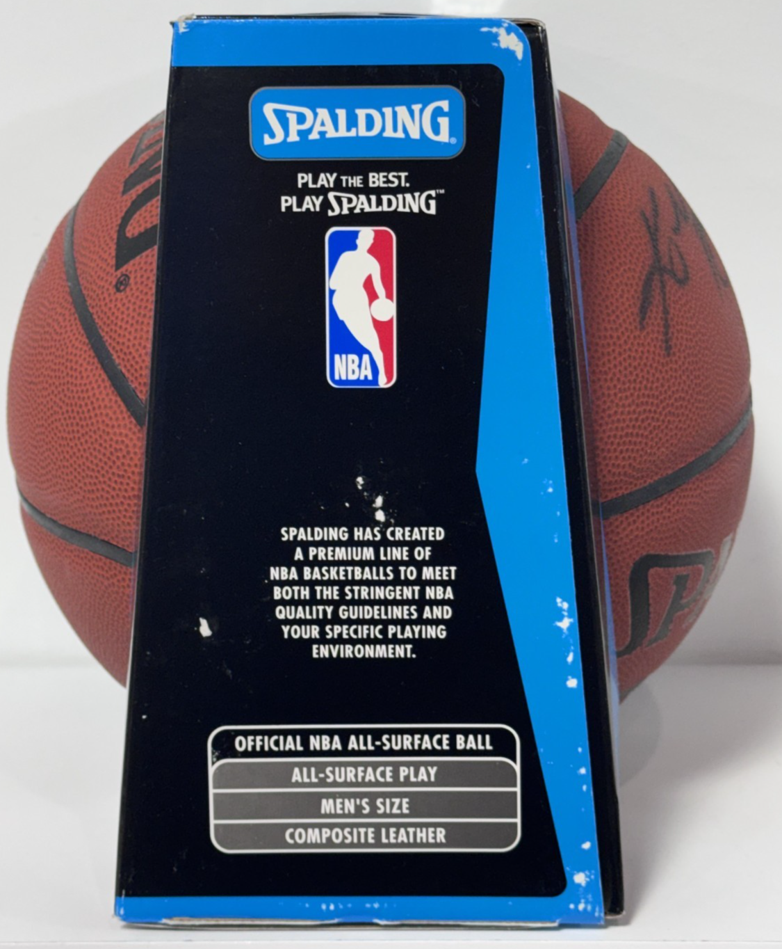 Kobe Bryant LA Lakers Signed NBA Spalding Basketball Full Auto PSA ITP COA HOF