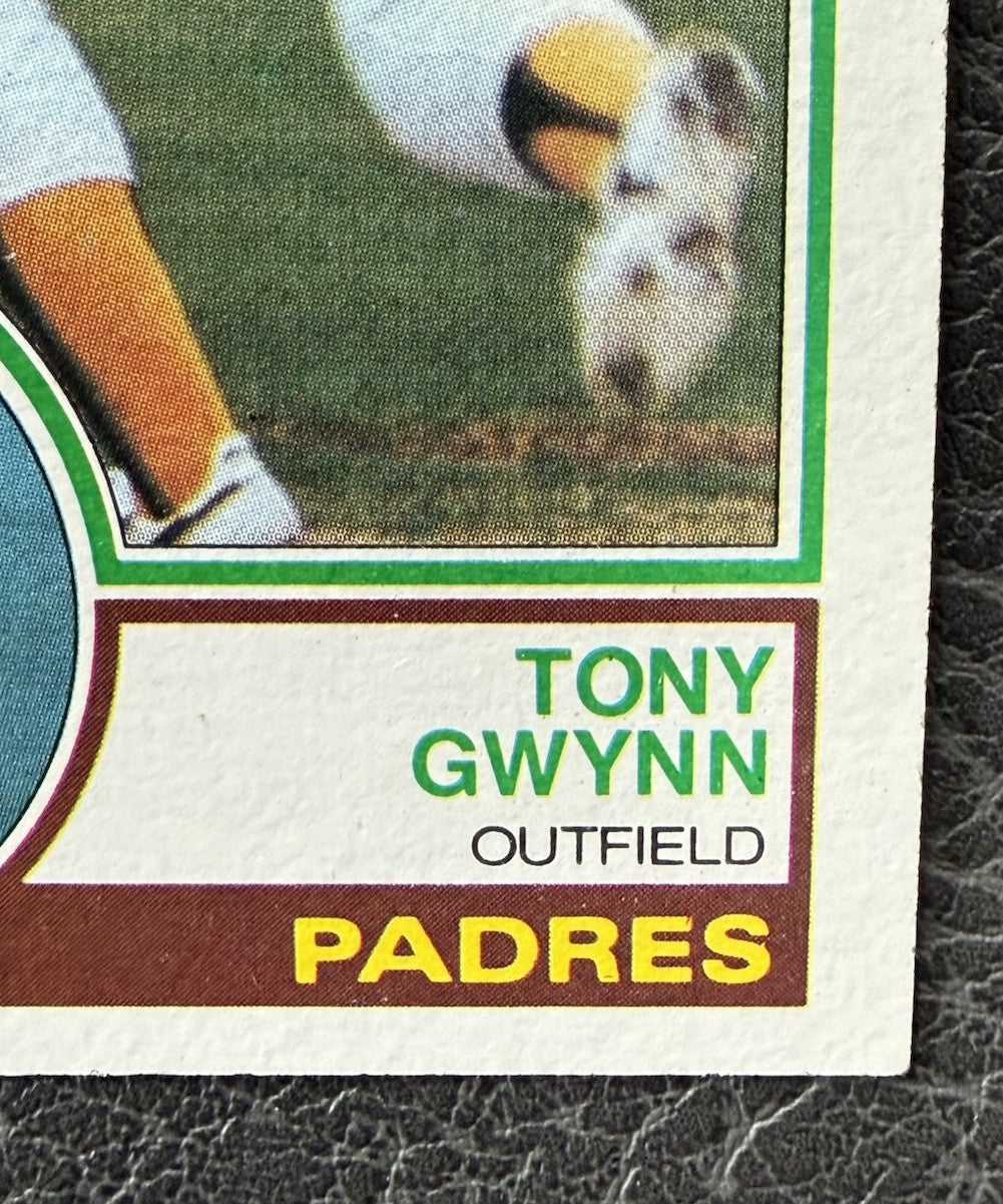 1983 Topps Tony Gwynn #482 Rookie HOF Padres Ex - Nm
