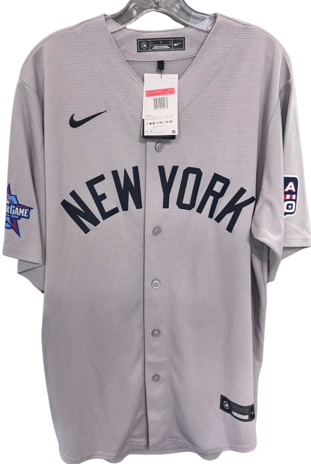 Ben Rice Signed 2026 All Star Game Nike Jersey 1st ASG Auto LE/22 Steiner CX COA