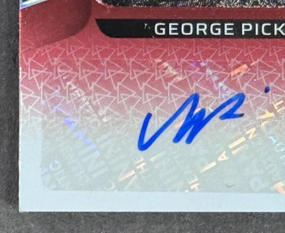 2022 Panini Certified George Pickens Freshman Fabric Rookie Auto /15 Rpa Cowboys