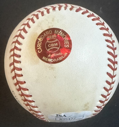 Nolan Ryan Signed Official American League Baseball Auto JSA Coa Rangers Mets