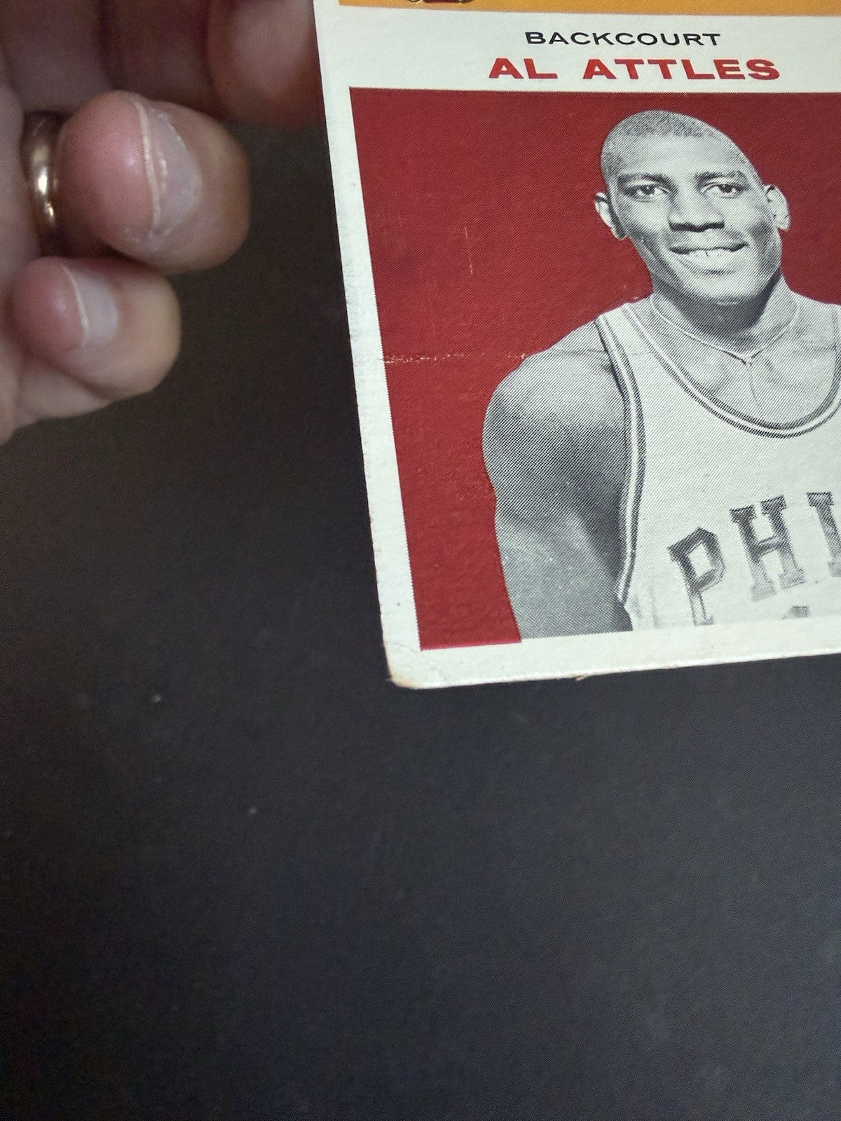 Fleer 1961-62 Fleer Al Attles #1 Philadelphia Warriors RC Rookie Vg