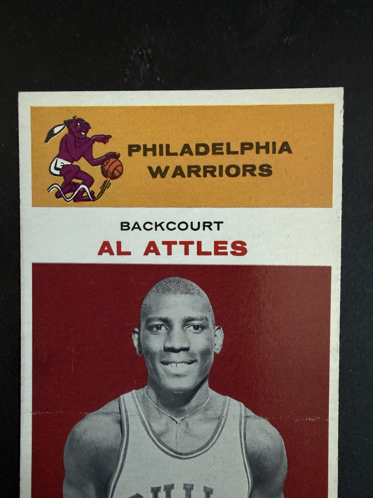 Fleer 1961-62 Fleer Al Attles #1 Philadelphia Warriors RC Rookie Vg