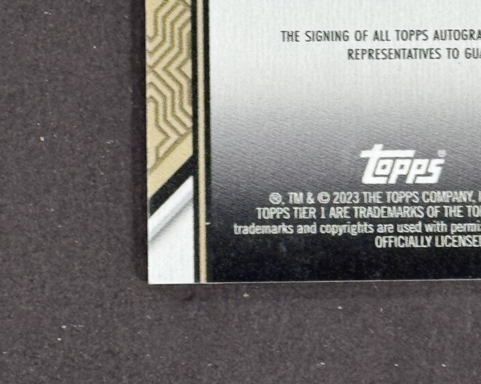 2023 Topps Certified Tier One Talent John Kruk Auto /249 Philadelphia Phillies