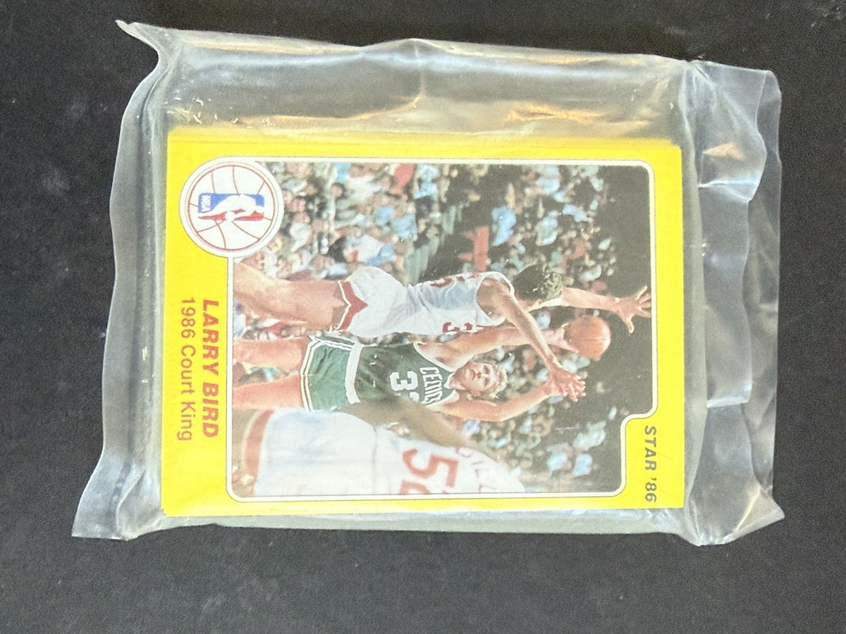 1986 STAR COURT KINGS FACTORY SEALED Basketball SET MICHAEL JORDAN BIRD + Rare