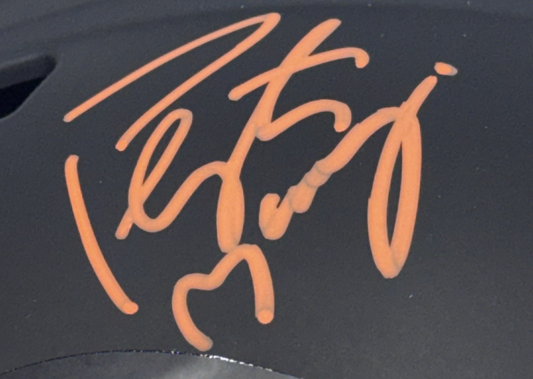Peyton Manning Signed Broncos Riddell Auth Eclipse FS Helmet Auto Fanatics COA