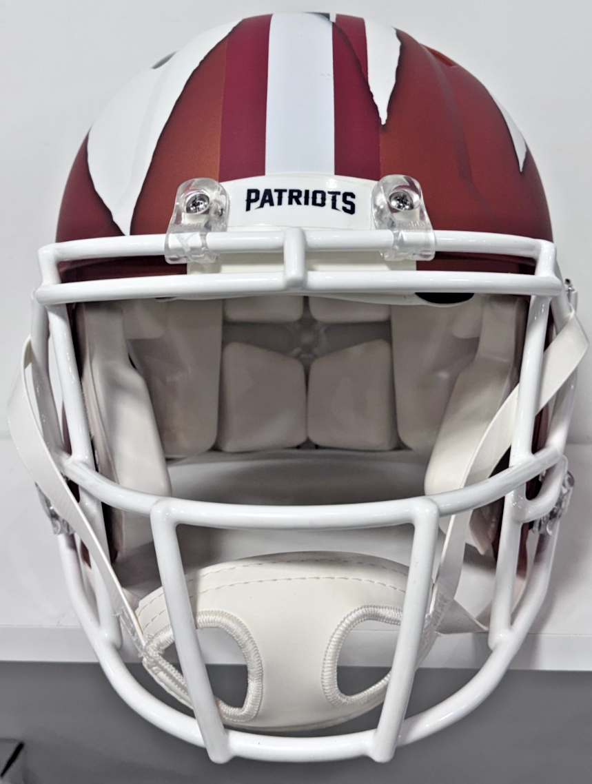 Tom Brady Signed 1/1 Patriots Buccaneers Authentic FS Helmet Auto Fanatics LOA
