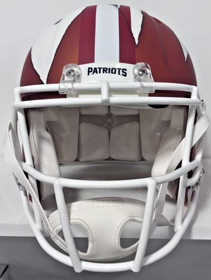 Tom Brady Signed 1/1 Patriots Buccaneers Authentic FS Helmet Auto Fanatics LOA
