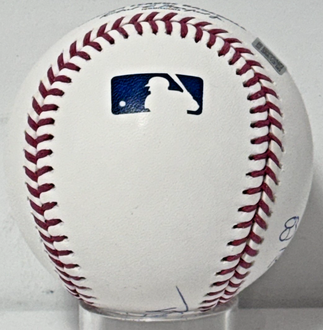 Darryl Strawberry Signed Official Baseball 83 NL ROY Auto Steiner CX COA NY Mets