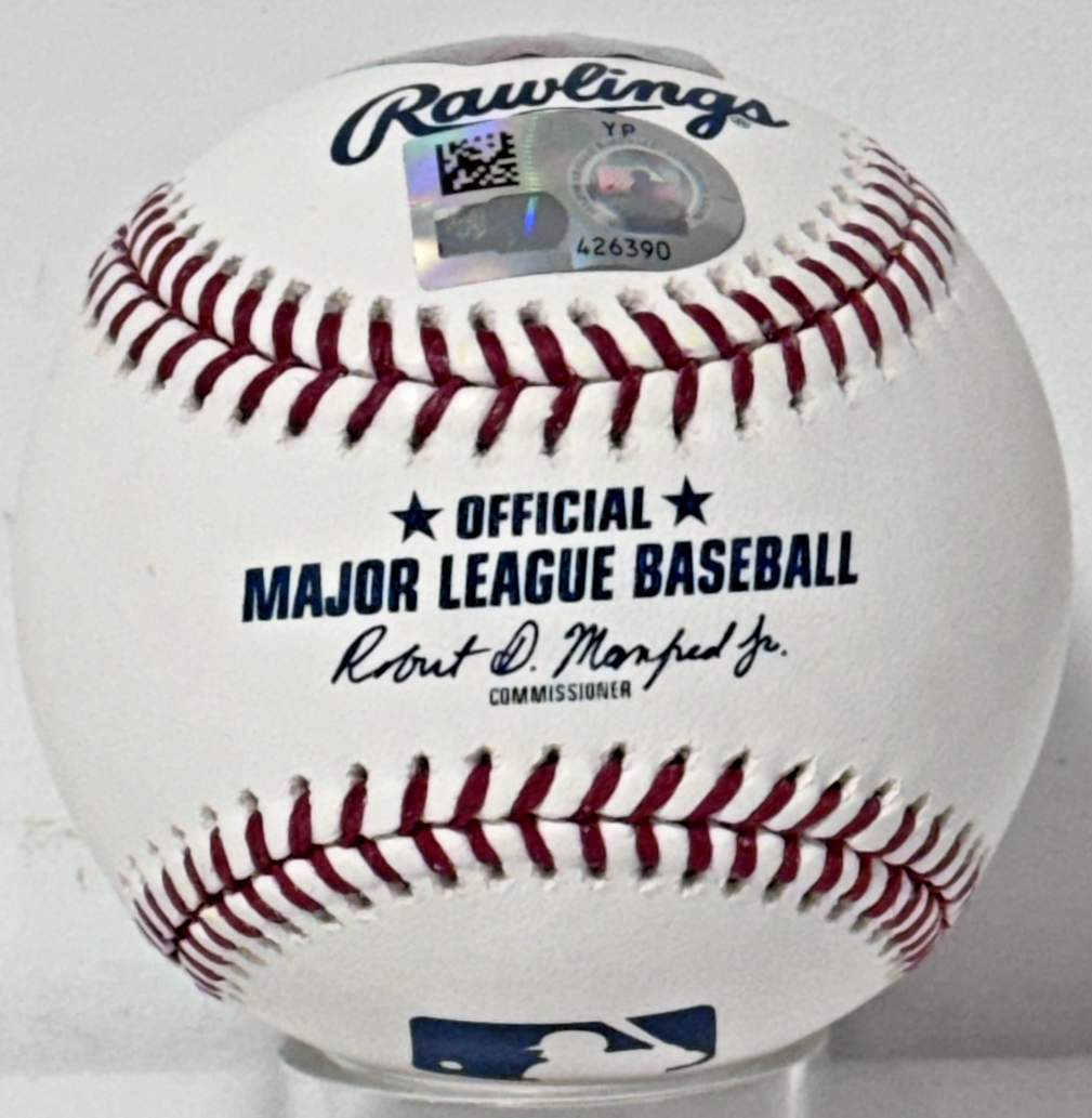 Ronald Acuna Jr Signed Official Baseball 40/70 Club Auto Fanatics W/Case Braves