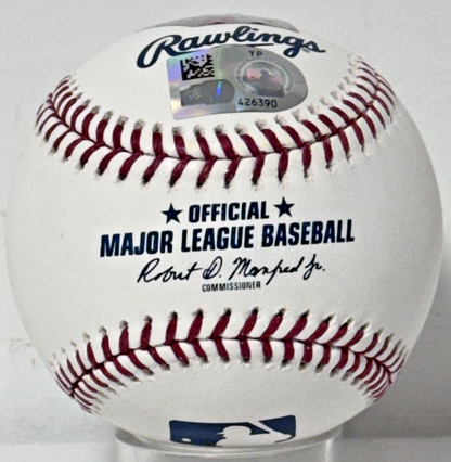 Ronald Acuna Jr Signed Official Baseball 40/70 Club Auto Fanatics W/Case Braves