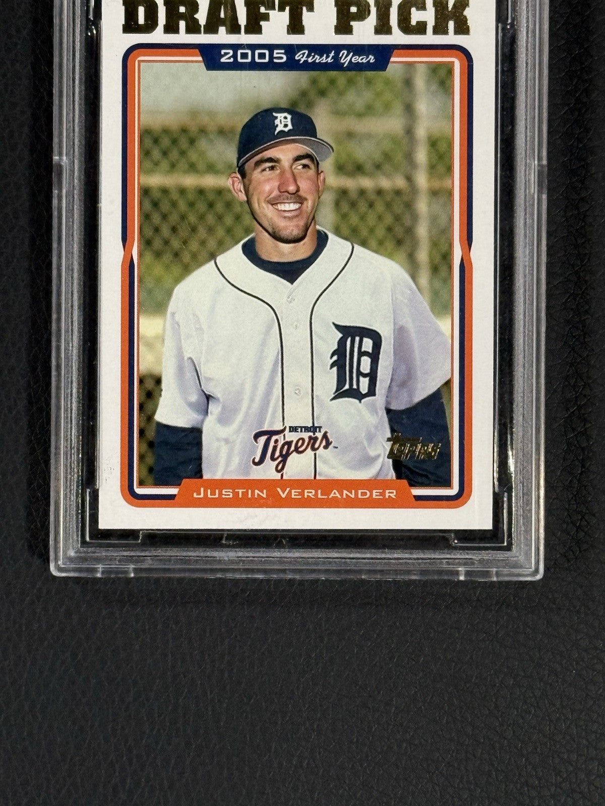 2005 JUSTIN VERLANDER ROOKIE TOPPS #677 BCCG 10 MINT OR BETTER Rc Future HOF