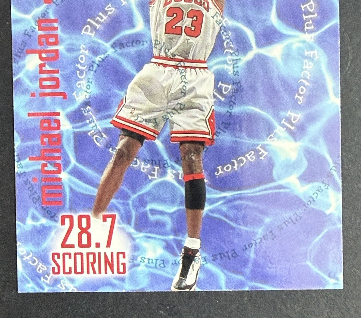 Michael Jordan 1998 Fleer Tradition Plus Factor #142 Bulls Mint Pack Fresh HOF