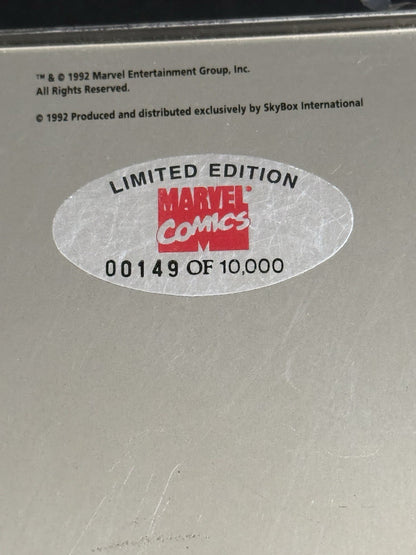 1992 Skybox Marvel Universe Series 3 Factory Sealed Collector's Tin 149/10,000