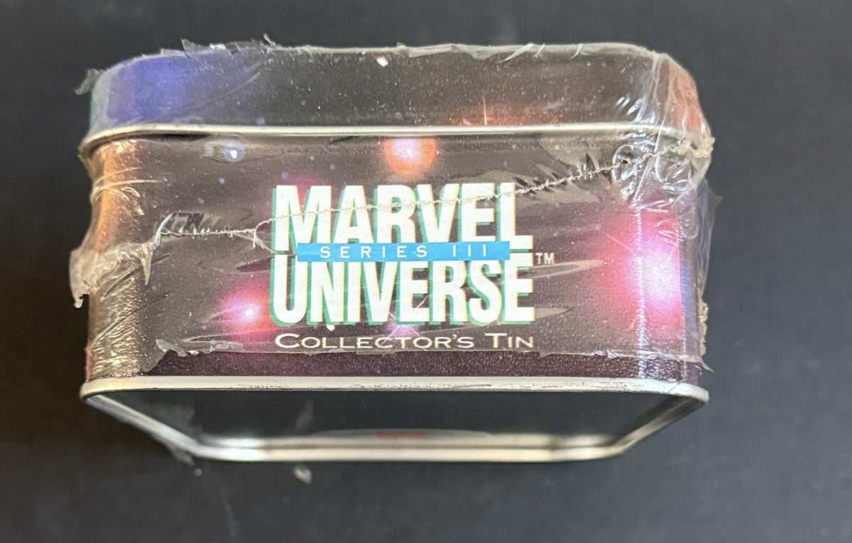 1992 Skybox Marvel Universe Series 3 Factory Sealed Collector's Tin 149/10,000