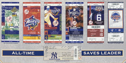Mariano Rivera Yankees Thats My Ticket Career Collage Canvas 2013 Final Season