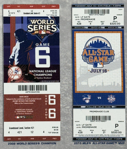 Mariano Rivera Yankees Thats My Ticket Career Collage Canvas 2013 Final Season
