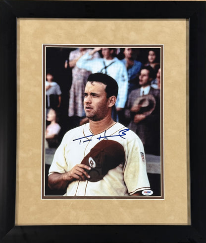 Tom Hanks Signed 11x14 Photo Framed Autograph A League of Their Own PSA COA