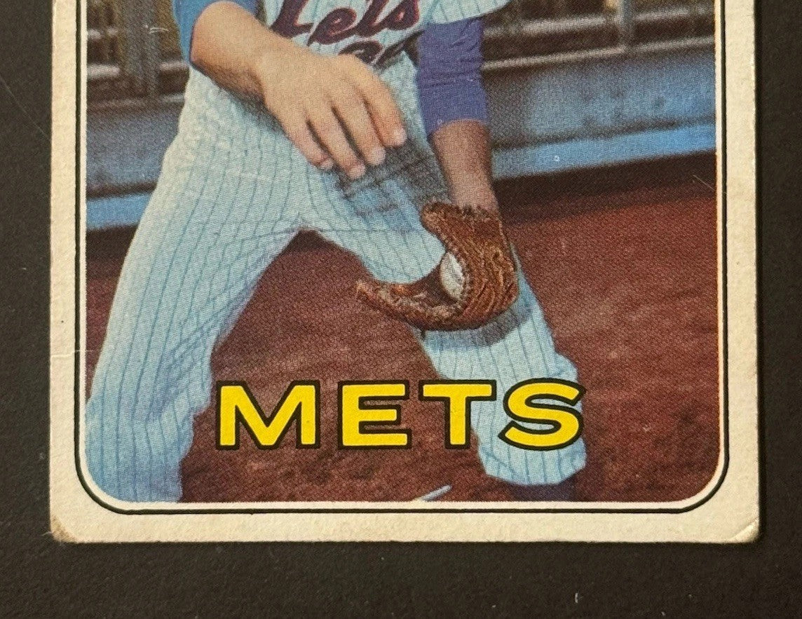 1969 Topps Nolan Ryan #533 Ny Mets 2nd Year Ny Mets Vg Dead Centered