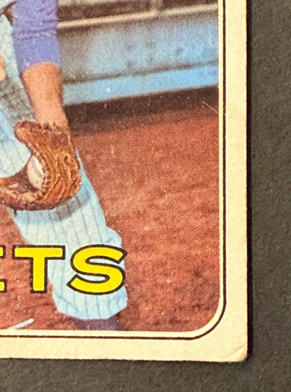 1969 Topps Nolan Ryan #533 Ny Mets 2nd Year Ny Mets Vg Dead Centered