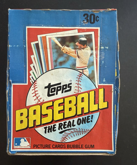 1982 Topps Baseball Wax Box 36 Packs Super Nice From A Case Cal Ripken RC Rookie