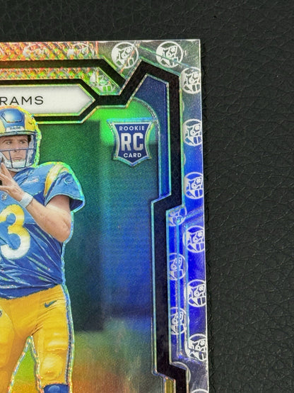 2023 Panini Prizm Stetson Bennett White Knight 358 Rookie 3/3 Mint Rams Georgia