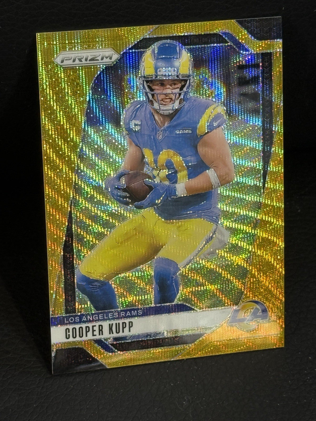 2024 Panini Prizm Cooper Kupp #169 Gold Wave Prizm 5/10 Mint Rams Seahawks