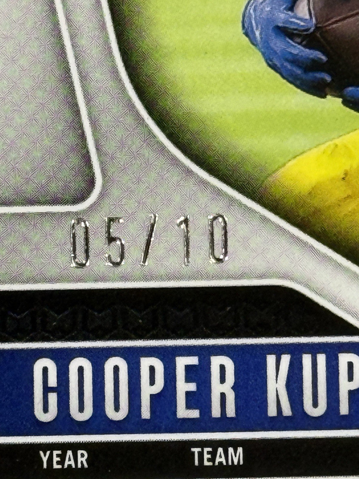 2024 Panini Prizm Cooper Kupp #169 Gold Wave Prizm 5/10 Mint Rams Seahawks