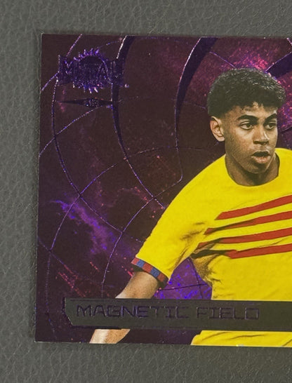 2026 UD Metal Universe Lamine Yamal MAGNETIC FIELD Purple  9/10 Rare World Cup