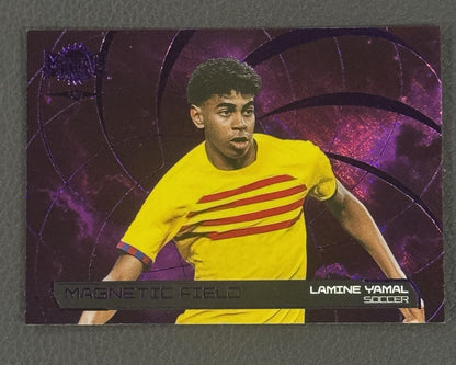 2026 UD Metal Universe Lamine Yamal MAGNETIC FIELD Purple  9/10 Rare World Cup