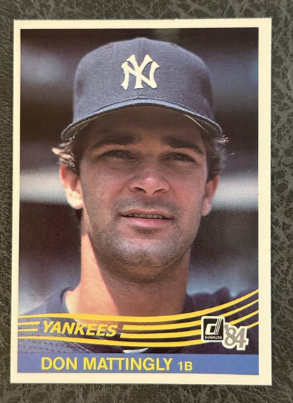 Donruss 1984 Don Mattingly New York Yankees Rookie # 284 Mint Razor Sharp