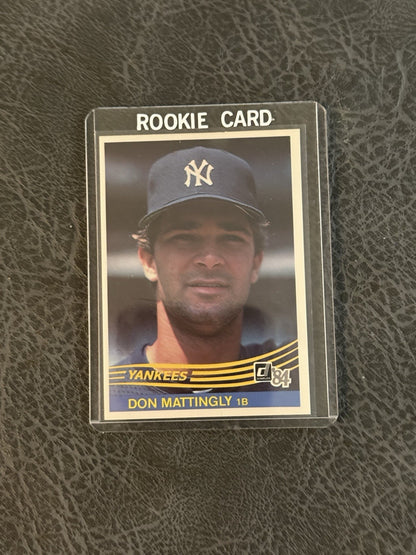 Donruss 1984 Don Mattingly New York Yankees Rookie # 284 Mint Razor Sharp
