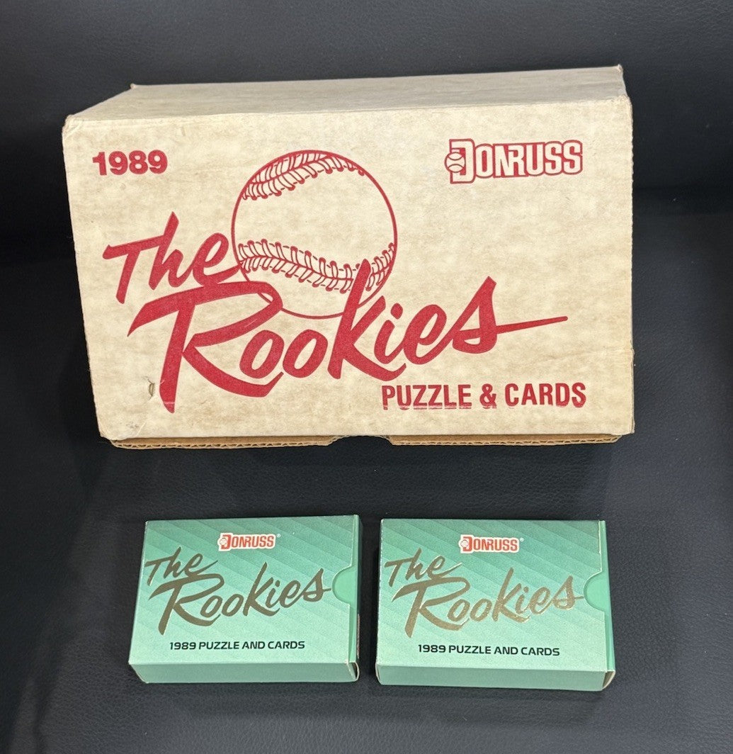 1989 Donruss The Rookies Factory Sealed 2 Set Lot Ken Griffey Jr RC Mint 2 Sets